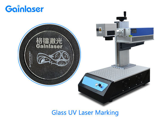 Máy khắc laser thủy tinh 5Watt 0,15mm cho mã vạch