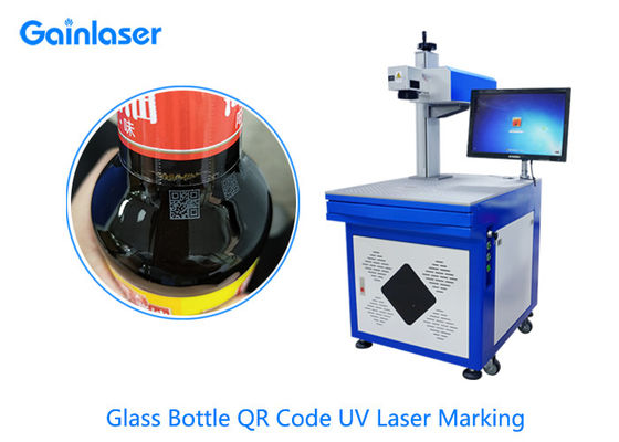 Máy quét tia UV AC110V 0.02mm Máy khắc laser UV