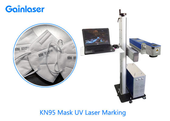 Hệ thống khắc laser UV bay ± 0.01mm AC110V cho nhựa