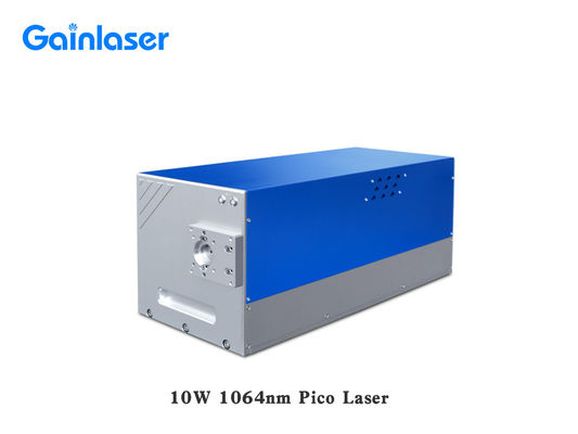 1064nm 10w Picosecond UV Laser Marking Machine For Silver Iron